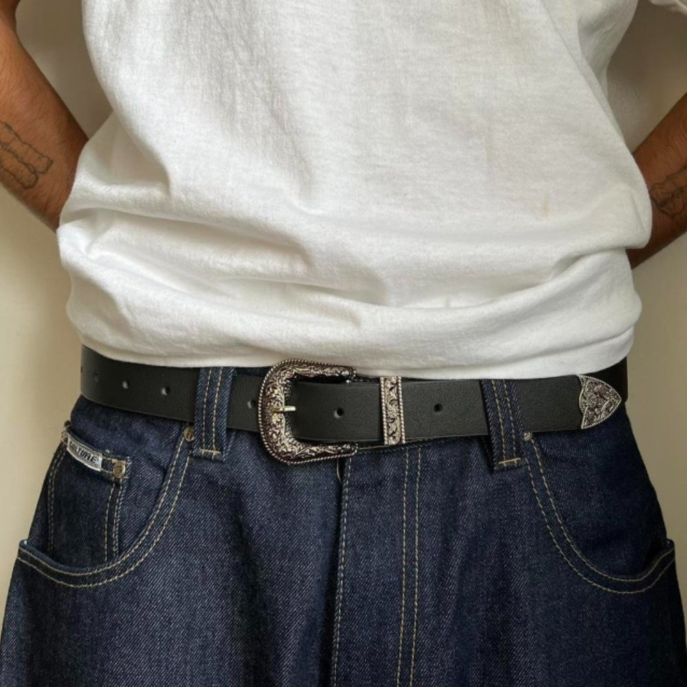 Vintage-style American Western BOHO belt